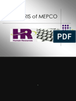 Hris in Mepco