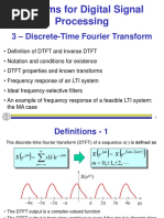 3 DTFT