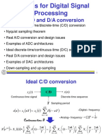 5 - A/D and D/A Conversion: Systems For Digital Signal Processing