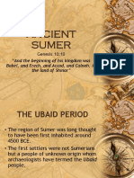 Ancient Sumer: Cradle of Civilization