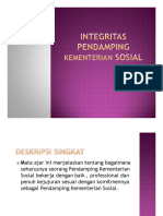 Integritas Pendamping PKH