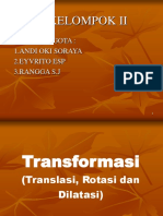 Transformasitranslasi Rotasi Dilatasi