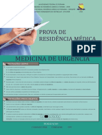 Caderno de Provas - Medicina de Urgncia - 2017