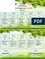 Summer Reading Camp 2019 Matrix: Grades 1-3