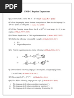 Unit-II RE Question Bank