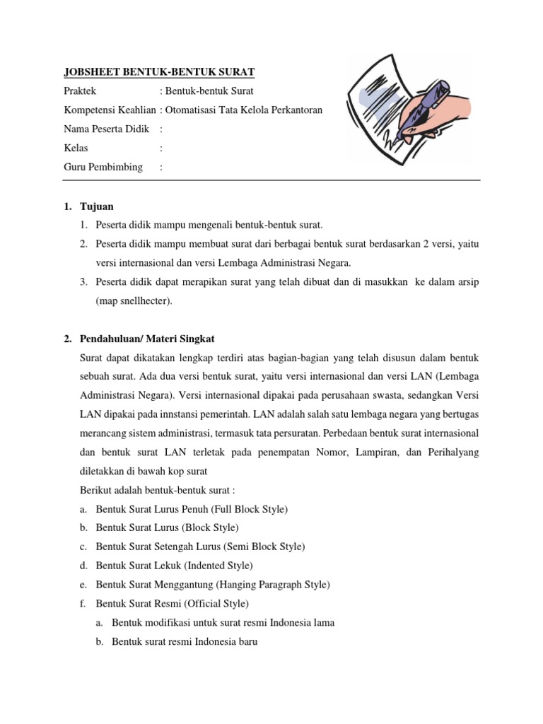 48++ Contoh surat block style versi internasional terbaru terbaik