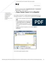 Pasar Packet Tracer 5.3.3 A Español - Redes Locales y Globales