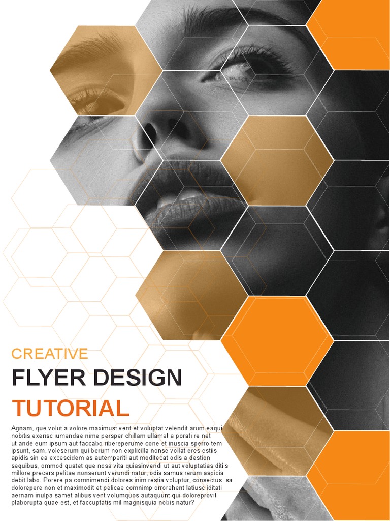 Creative Flyer Design Tutorial | PDF | Cooking, Food & Wine