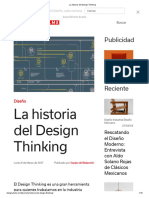 La Historia Del Design Thinking