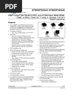 Stm32f303re PDF