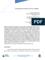 Ensino de música nas escolas públicas de Fortaleza