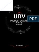 Uniview Product Catalog 2016 Version 1 - 789086 - 168459 - 0