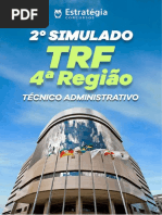 Simulado TRF4 TÉCNICO ADMINISTRATIVO ESTRATÉGIA CONCURSOS