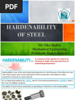 Hardenability of Steel