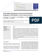 Intravaginal Gemeprost and Second-Trimes PDF