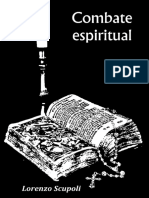 Combate Espiritual Original Lorenzo Escupoli Editado Bueno PDF