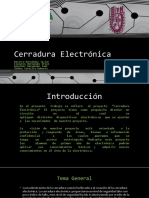 Cerradura Electrónica