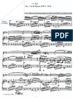 Bach - Sonata No.4 en Do Menor (Violín)