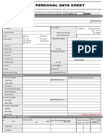 CS Form No. 212 Personal Data Sheet 1