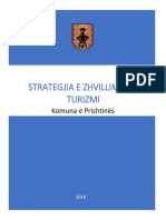 Draft Strategjia e Zhvillimit Te Turizmit Per Komunen e Prishtines 30.08.2018