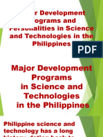 Major Development Programs and Personalities in Science And-1