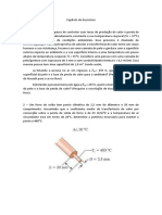 Lista de Exercícios Trocadores