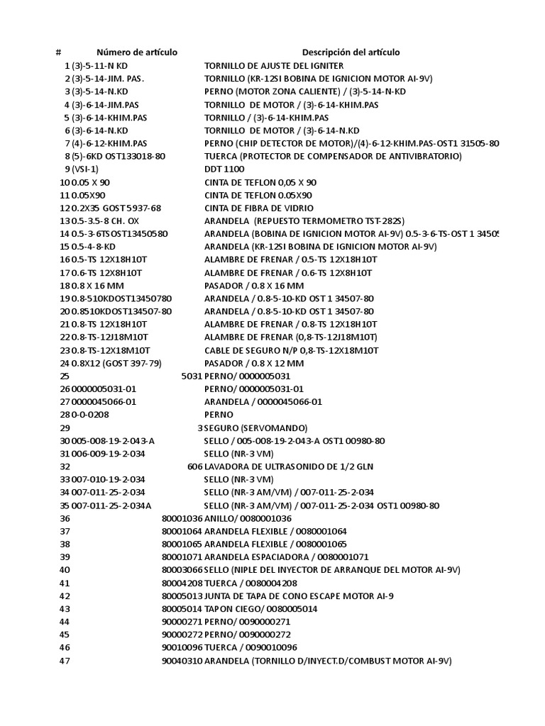 Carta entrega 38 3826 020 acero inoxidable