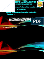 Paradigma Ambiental y Desarrollo Sostenible