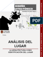 Análisis crítico del lugar para proyecto arquitectónico en Santa Rita de Siguas