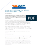 Ethical Decision Making PDF