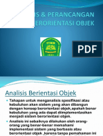 Analisis Dan Perancangan Objek