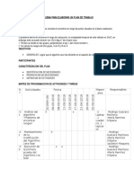 Esquema de Trabajo