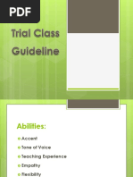 Trial Class Guideline-1 PDF