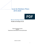 Marco Fiscal de Mediano Plazo 2019-2029 PDF