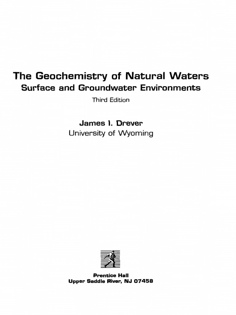 The Geochemistry of Natural Waters | PDF | Solubility | Redox