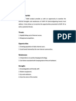 Swot Analysis of Internet Cafe PDF