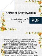 Depresi & Psikotik Post Partum