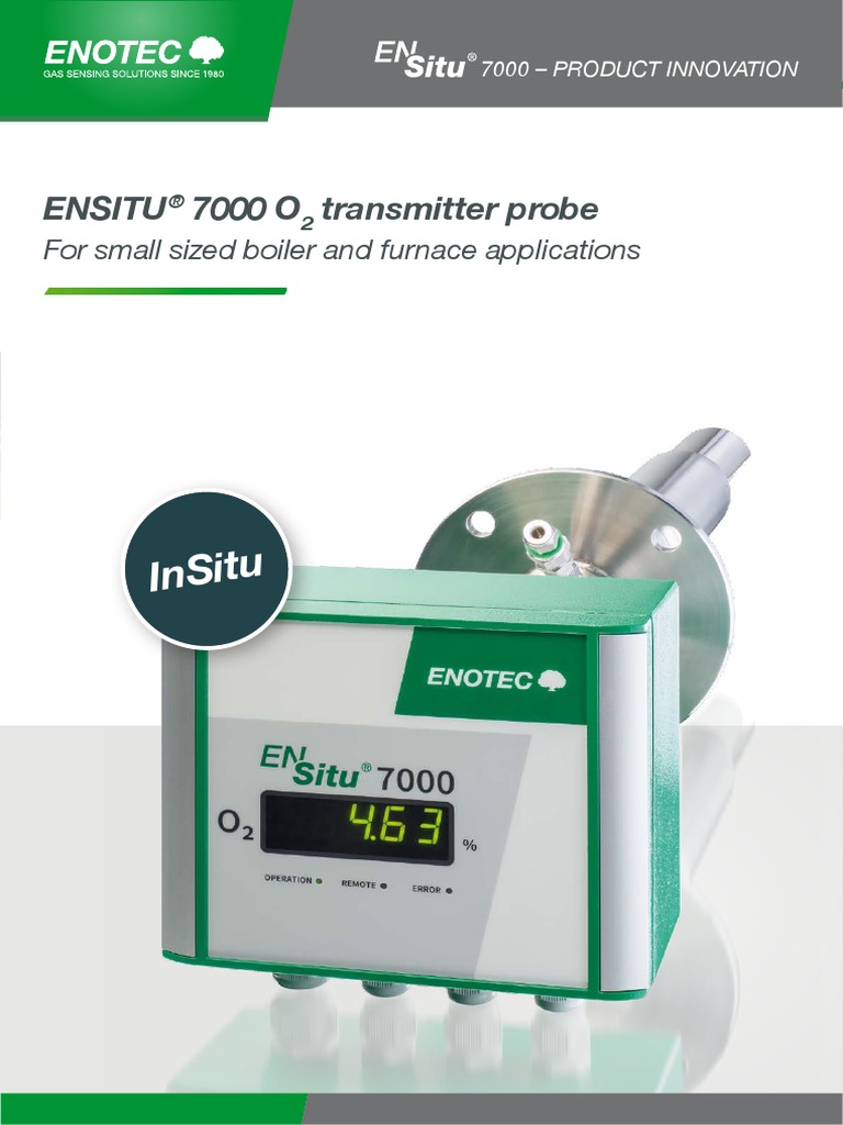Brochure Ensite 7000 Enotec | PDF | Boiler | Mobile App