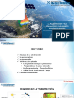 La Teledeteccion y Sus Aplicaciones en El Ambito Geologico Minero