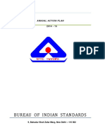 Bureau of Indian Standards: Annual Action Plan