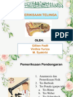 Pemeriksaan Telinga Kelompok A