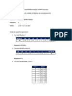 Taller Sobre Sistemas de Numeracion