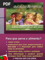 AlimentacaoeSaude Palestra Comunidade