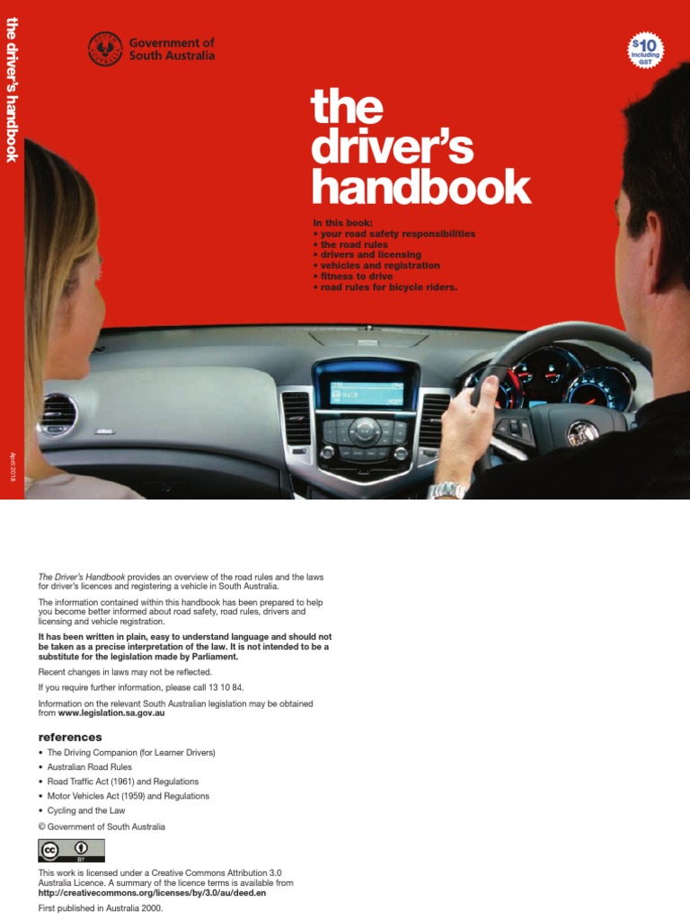 SA The Drivers Handbook | PDF | Traffic Collision | Driving