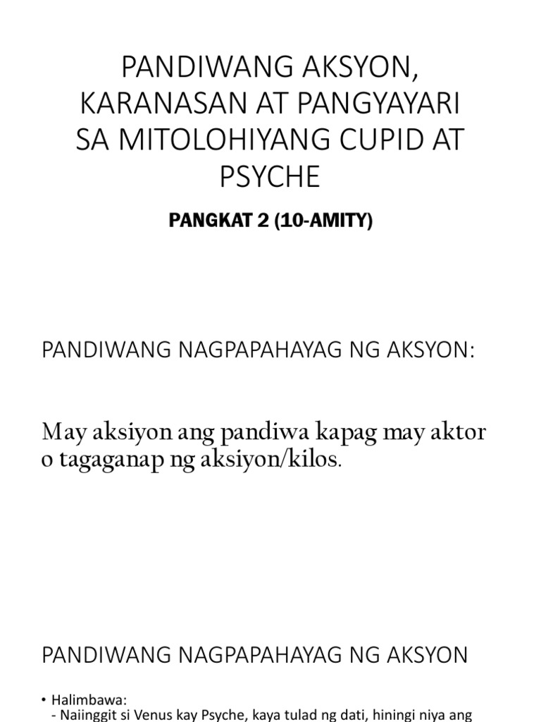 Pandiwa Pdf