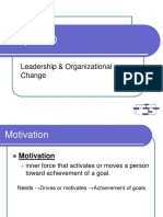 Leadership & Organizational Change