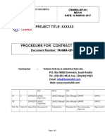 Contract Review Procedure