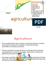 Agriulture VIII