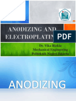 Anodizing and Electroplating