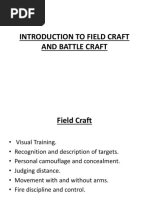 Introduction To Field Craft and Battle Craft